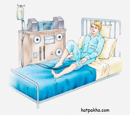 hospital bed দেখা