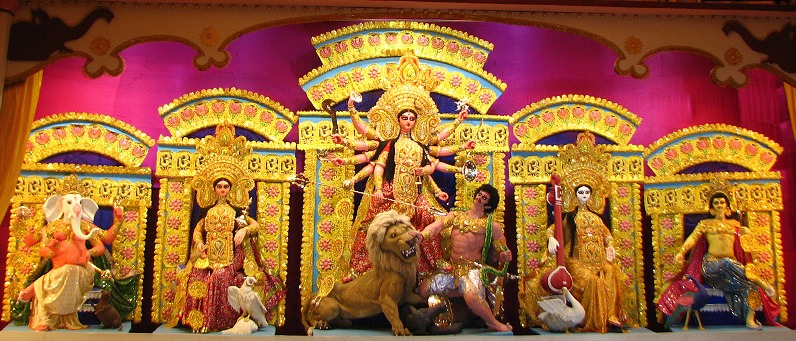 Collage Square Durga puja 2015